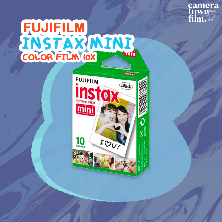 ฟิล์มโพลารอยด์-fujifilm-instax-mini-color-film-10x