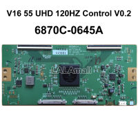 1pc TCON Board 6870C-0645A V16 55 UHD 120HZ Control V0.2 TV T-CON Logic Board for 4K 55inch