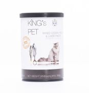 Chính hãng King s Pet Pate cho Chó & Mèo - Vị hỗn hợp cá lon 380g