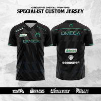 2023 Jersey เกม OMEGA Esports TERBARU 2023 ชื่อเล่นฟรีเต็มพิมพ์