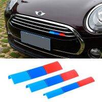 3 Colors Front Grille Trim Stripe Cover Decoration Stickers For MINI COOPER F54 F55 F56 F57 F60 Countryman R60 R61 Car Accessory