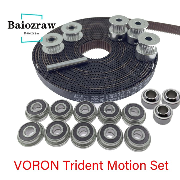 cw-baiozraw-set-gates-timing-2gt16t-toothed-pulley-ge5c-f695rs-5x30mm-shaft-voron-parts