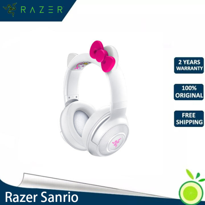 Razer Sanrio Hello Kitty Bluetooth Wireless Headphones Headphones with