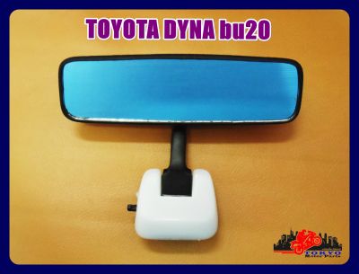 TOYOTA DYNA BU20 BU 20  REAR VIEW MIRROR "BLACK" SET with LIGHT // กระจกในเก๋ง กระจกมองหลัง (ไดน่า) "สีดำ" สินค้าคุณภาพดี