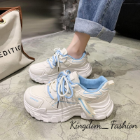 Kingdom_Fashion ยอดนิยม รองเท้าผู้หญิง รองเท้าผ้าใบ รองเท้าสุขภาพ รองเท้าแฟชั่น การตัดเย็บที่ดี ยืดหยุ่น แบบ พก พา คลาสสิก B96F03Q 39Z230927