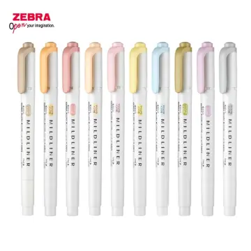 Japan Zebra Mildliner 35 Gentle Pastel Soft Colors Mild Line