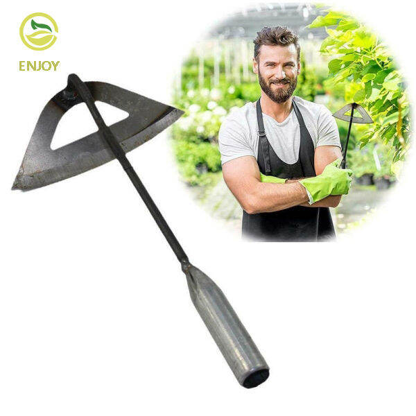 All-steel Gardening Hand-held Hollow Small Hoe Handheld Weeding Rake ...