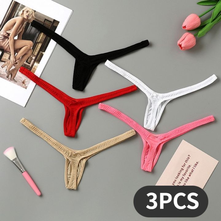 [Keer clothing] Mini Sexy Underwear Women Thong One Line Deep V T back ...