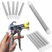 5Pcs 60ตาข่ายเปลี่ยนปืนสเปรย์สุญญากาศกรองตาข่าย Airless Paint Sprayer Parts Paint Sprayer Machine Accessories