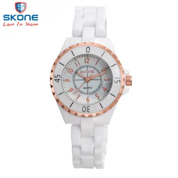 White on sale ceramic watch