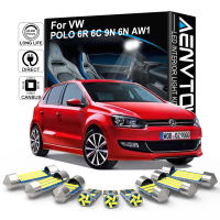 AENVTOL Canbus Fit สำหรับ VW POLO MK6 AW1 BZ1 MK5 6R 6N1 MK4 9N 9N3 MK3 1995-2021ภายใน LED Light Kit ติดตั้งเครื่องมือ