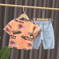 Kids Baby Boys Cotton Clothing Sets Toddler Infant Boy Tee Shirts + Shorts Children Wears T-shirt + Pants Outfits Suits 1 2 3 4 5 Years