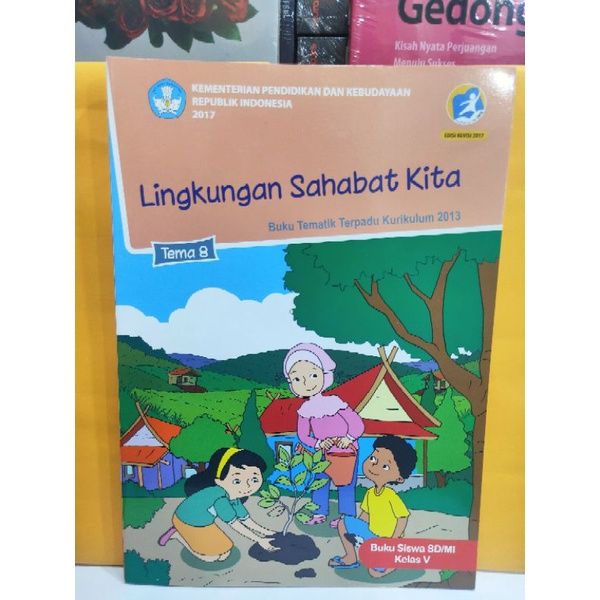 Buku Tematik Sd Kelas 5 Tema 8 Lingkungan Sahabat Kita K13 Revisi Lazada Indonesia 9491