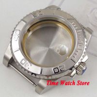 40Mm Watch Case Sapphire Glass Ceramic Bezel 316L Stainless Steel Fit ETA 2836 Mingzhu 2813 MIYOTA 8215 Movement C19