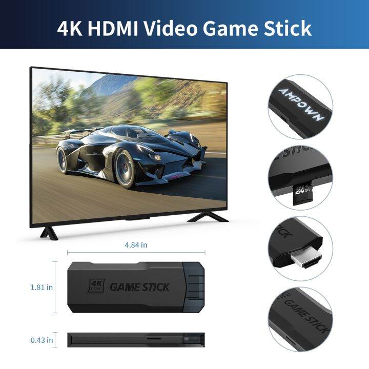 yp-ampown-gd20-game-console-60fps-low-latency-output-gd10-ultra-tv-stick-built-in-70k