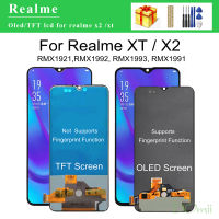 6.4 "Oled/tft LCD สำหรับ OPPO Realme X2 EMX1991จอแสดงผล LCD Touch Screen Digitizer สมัชชาเปลี่ยนสำหรับ Realme XT จอแอลซีดี