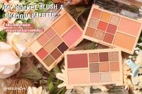 MC3101 Meilinda My Pocket Blush &amp; Shadow Palette เมลินดา พาเลทแต่งหน้า อายแชโดว์ 9 เฉดสี และบลัชออน 2 เฉดสี