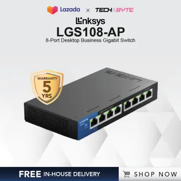 LGS108 8-Port Business Desktop Gigabit Switch