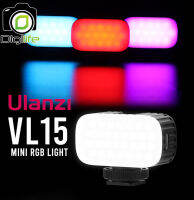 Ulanzi LED VL15 RGB 750 mAh ไฟ Mini LED Video Light ไฟวิดีโอ Live สด ถ่ายภาพ