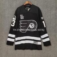 ✷❆✗ g40349011chao 037A เสื้อกีฬาแขนยาว ลายทีม Nhl Jersey Hockey Jersey สไตล์ฮิปฮอป และยุโรป เรโทร สําหรับผู้ชาย และผู้หญิง