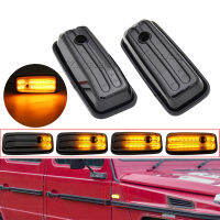 ใหม่แบบไดนามิกไหล LED เลี้ยวด้านข้าง Marker Light สำหรับ -Benz G-Class W463 W461 G500 G550 G55 G65 1986-2002