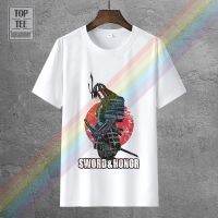 Casual Summer Tops Teens Clothes Streetwear t shirt Sword Honor Samurai Ninja Japan Warrior Sword Seppuka Dakana Armor HZP0  OU9T