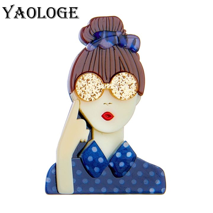 Accessories brooch} YAOLOGE Trendy Wearing Glasses Bow Girls