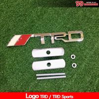 โลโก้ logo TRD ใส่กระจังหน้า มีขายึดพร้อม