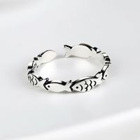 【YF】☽ﺴ  Boho Color Rings for Day Gifts Adjustable Opening Jewelry