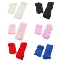 ⊙ Five Toe Socks Fingers Toe Separator Foot Alignment Pain-Relief Massage Socks