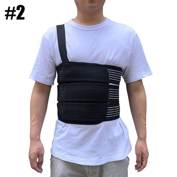 Elastic Rib Brace Compression Support To Reduce Rib Cage Pain