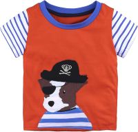 Toddler Kids Girls Boys Car Cartoon Short Sleeve 3D Prints Loose Tops Soft T Shirt Tee Tops Clothes Boy (Red, 4-5 Years)