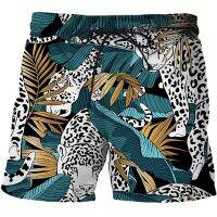 animal leopard Short In The Man Dry Beach Pants Board Shorts Fashion Swims Trunks Male