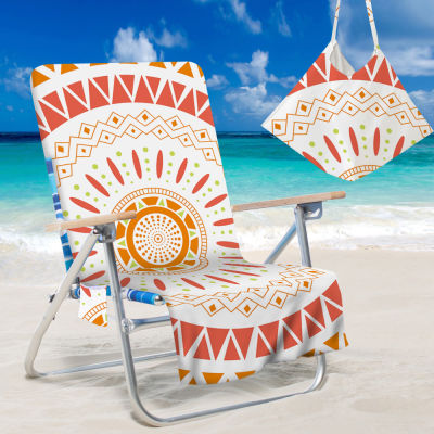 Mandala Beach Lounge Chair Cover Towel Summer Bed Garden Beach Towel Sunbath Lazy Lounger Chair Mat Sun Lounger Chair Mat Case