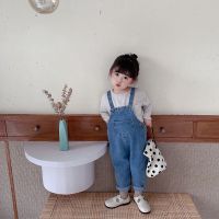 【CC】 MILANCEL Kids Overalls Denim Pants