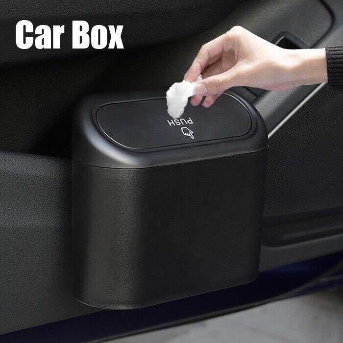 Car Trash Can Car Door Hanging Storage Box Multifunction Garbage