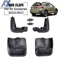 บังโคลนรถสำหรับ Subaru XV Crosstrek 2013-2017แผ่นกันกระเซ็นบังโคลนกันแดดด้านหน้าด้านหลัง2014-2016แผ่นบังโคลนชุดแม่พิมพ์