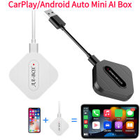 Mini Auto Carplay อะแดปเตอร์ไร้สาย AI กล่องรถ OEM สาย อัตโนมัติไร้สาย USB Dongle สำหรับ