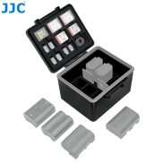 JJC Hộp Đựng Pin 6 Khe Phù Hợp Với Pin Sony NP