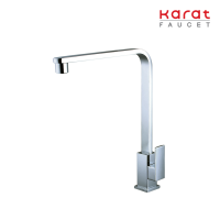 Karat Faucet ก๊อกซิงค์เดี่ยวแบบก้านโยกติดบนเคาน์เตอร์ KF-25-917-50