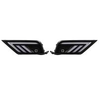 2Pcs for New Tiguan Daytime Running Light 17 Modified Tiguan LED Daytime Running Light Fog Light