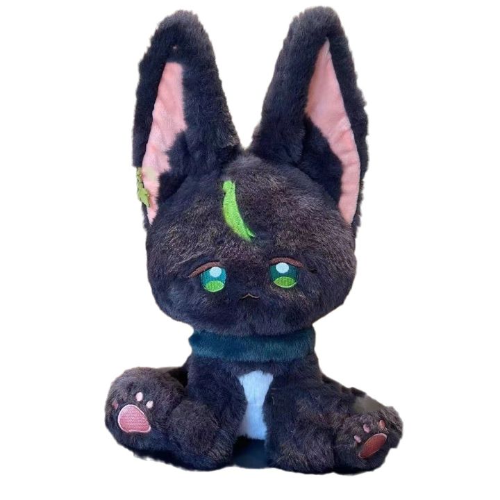 genshin-impact-tighnari-cat-plush-dolls-gift-for-girls-home-decor-stuffed-toys-for-kids-bag-pendant-keychain