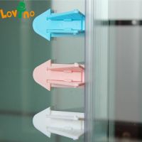 Baby Safety Lock for Sliding Door Window Children Protection Lock Drawer Cabinet Door Wardrobe Anti-pinch Wings Kids Safety Lock