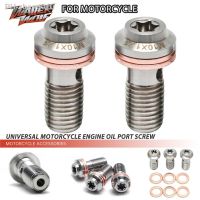 Universal Motorcycle Front Rear Oil Hose Adjuster M10x1.25 Stainless Banjo Bolt Screws Brake Master Cylinder Screw Accessories