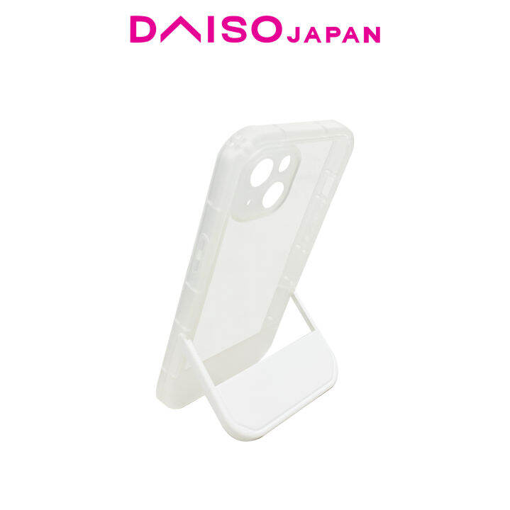 Daiso Smartphone Case with Stand (iPhone 14, White) Lazada PH