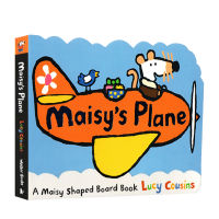 Original English picture book maisy S plane mouse Bobo vehicle modeling cardboard book childrens English early education book parent-child interactive picture book