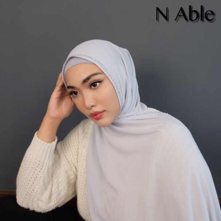 embroidered-hijab-01-ผ้าคลุมพรีเมี่ยมปักเลื่อมญี่ปุ่นเนื้อผ้านุ่มๆ-เบาสบาย-เพิ่มความพิเศษ-ปักมุก-และ-ลูกปัดญี่ปุ่นคุณภาพดีที่สุด-n-able-style-816