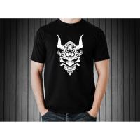 เสื้อยืดพิมพ์ลายแฟชั่น Lovastore หน้ากาก ลายการ์ตูนอนิเมะ Demon Mask Oni B คุณภาพพรีเมี่ยม  6PP9