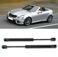 2ชิ้นรถกระบะสนับสนุนป๋อ1717500036 Trunk Liftสนับสนุนแขนแท่งไม้ค้ำเหมาะสำหรับMercedes-Benz SLK280/SLK300/SLK350/SLK55 AMG