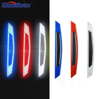 Car Styling Auto Reflective Strip Accessories Warning Sign Safety Reflector 5D Carbon Fiber Stickers Decals For golf 6 for audi